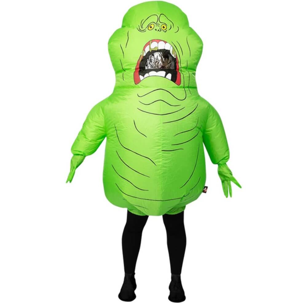 Ghostbusters™ Aufblasbares Slimer-Kostüm für Erwachsene