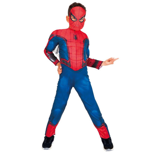 Spiderman™ Muskel Deluxe Kostüm für Kinder