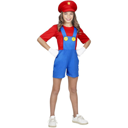 Super Mario Videospielkostüm für Mädchen