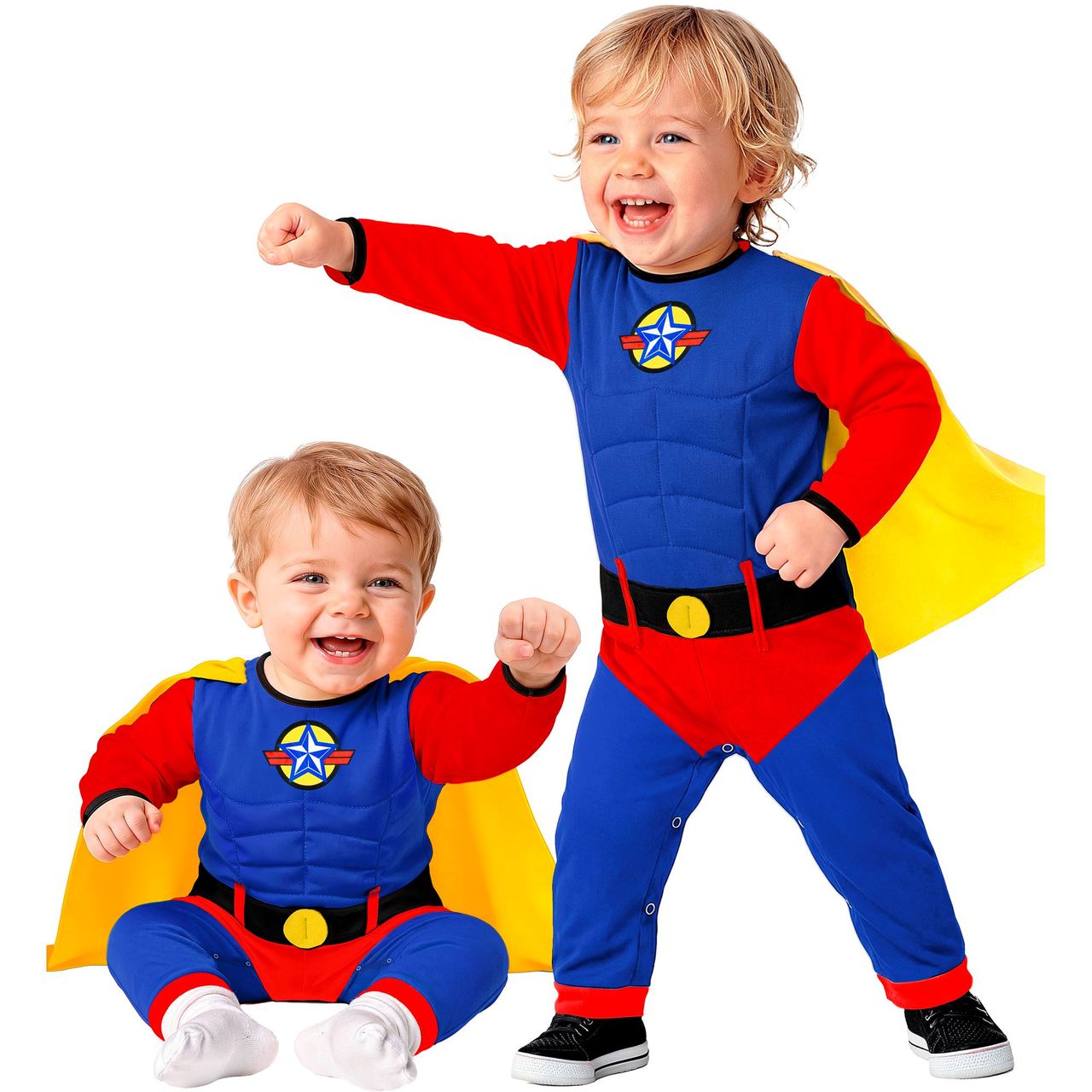 Superheld Stern-Kostüm für Baby