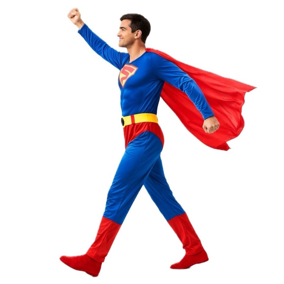 Superman Eco Kostüm für Erwachsene