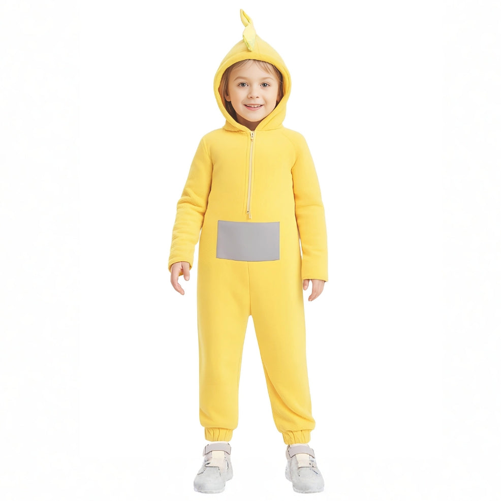 Gelbes Teletubbie-Kostüm für Kinder