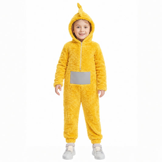 Gelbes Teletubbie-Kostüm für Kinder
