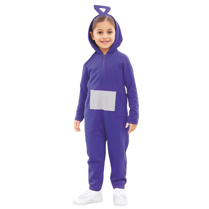 Lila Teletubbie-Kostüm für Kinder