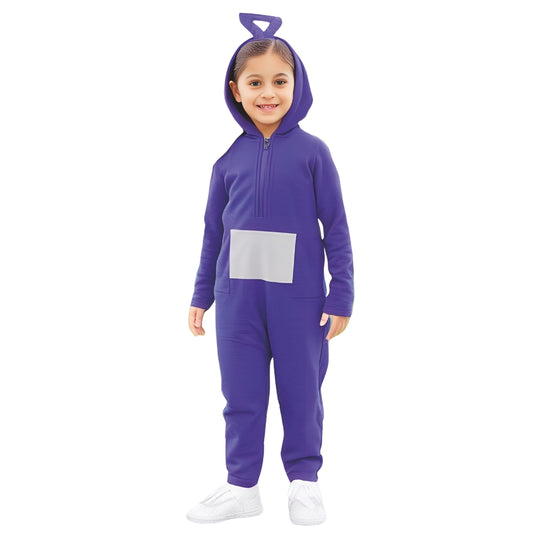 Lila Teletubbie-Kostüm für Kinder