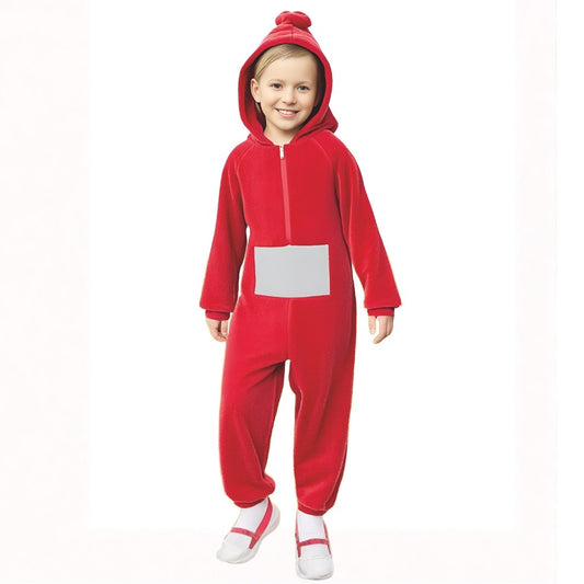 Rotes Teletubbie-Kostüm für Kinder