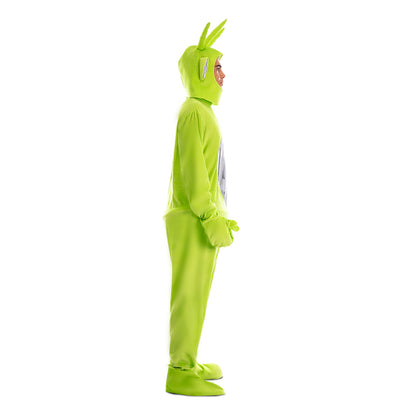 Grünes Teletubbie-Kostüm für Erwachsene