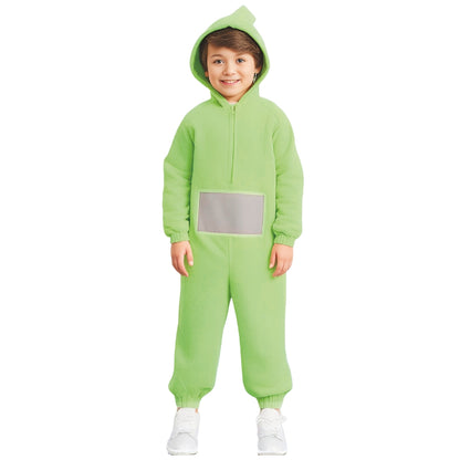 Grünes Teletubbie-Kostüm für Kinder