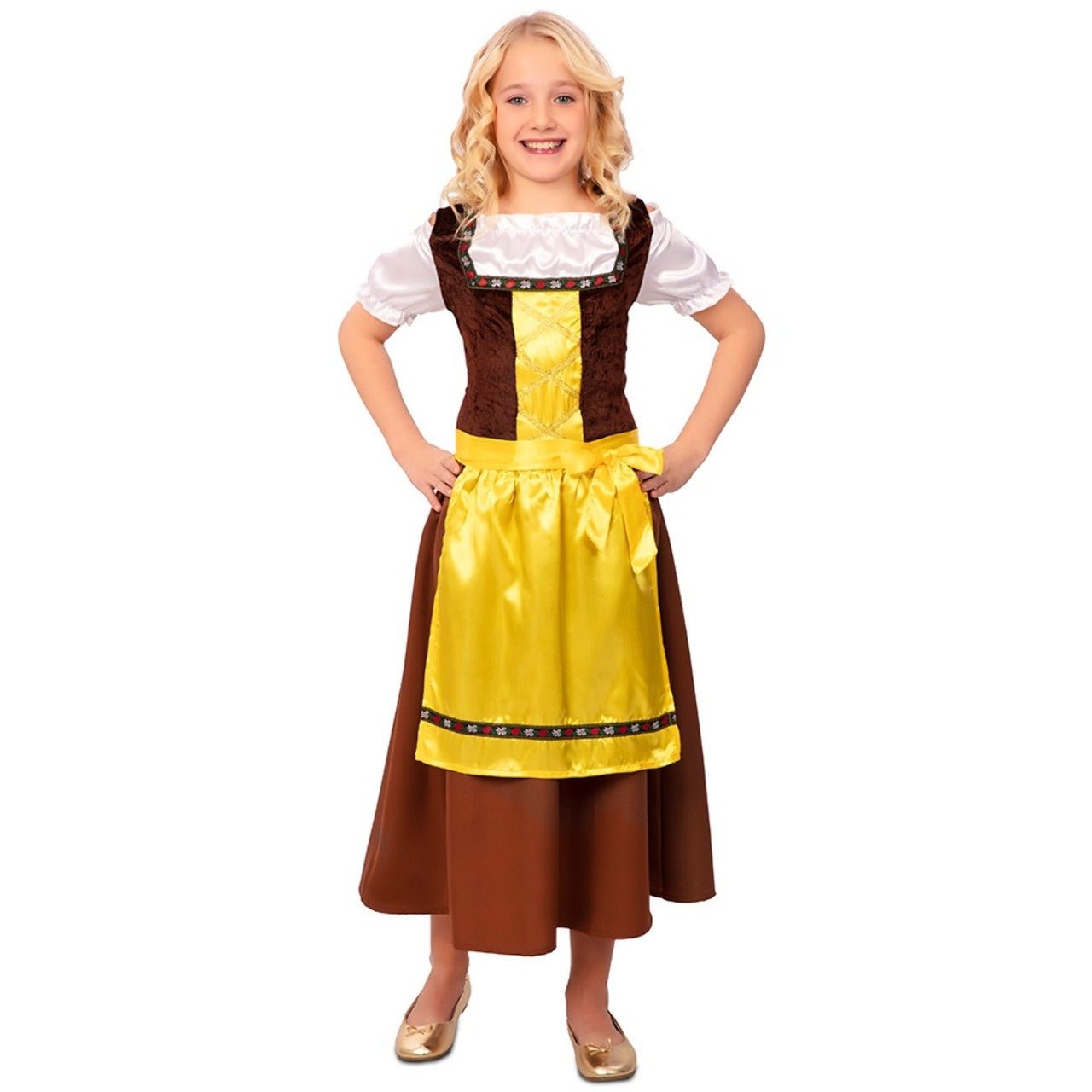 Bayerin Dirndl Kostüm für Mädchen