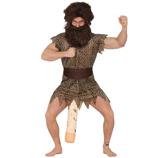 Höhlenmensch-Kostüm für Erwachsene
