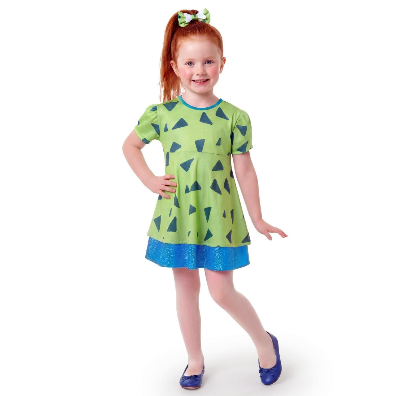 Höhlenmädchen-Pebbles-Kostüm für Mädchen