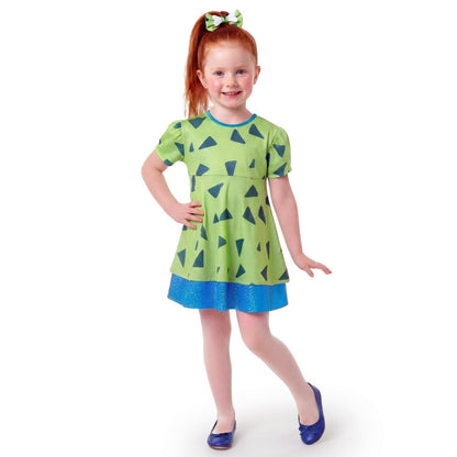 Höhlenmädchen-Pebbles-Kostüm für Mädchen