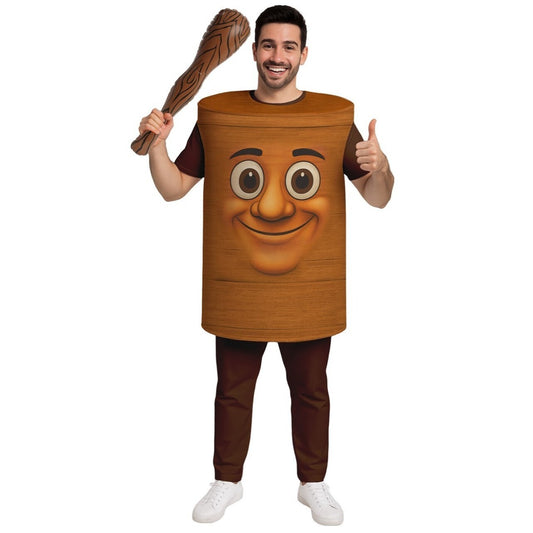 Tung Tung Sahur Kostüm für Erwachsene