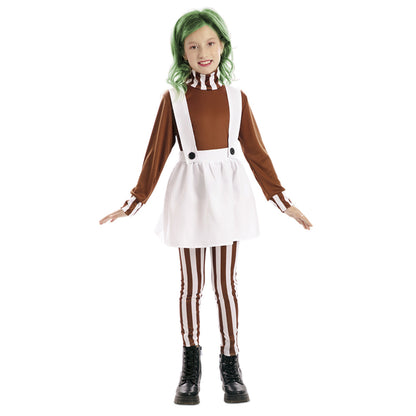  Oompa-Loompa Kostüm für Mädchen