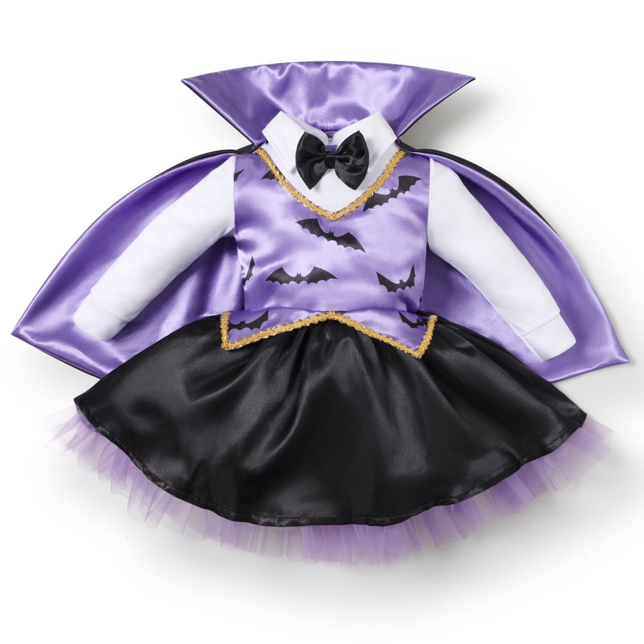 Lila Vampirin Kostüm für Babys