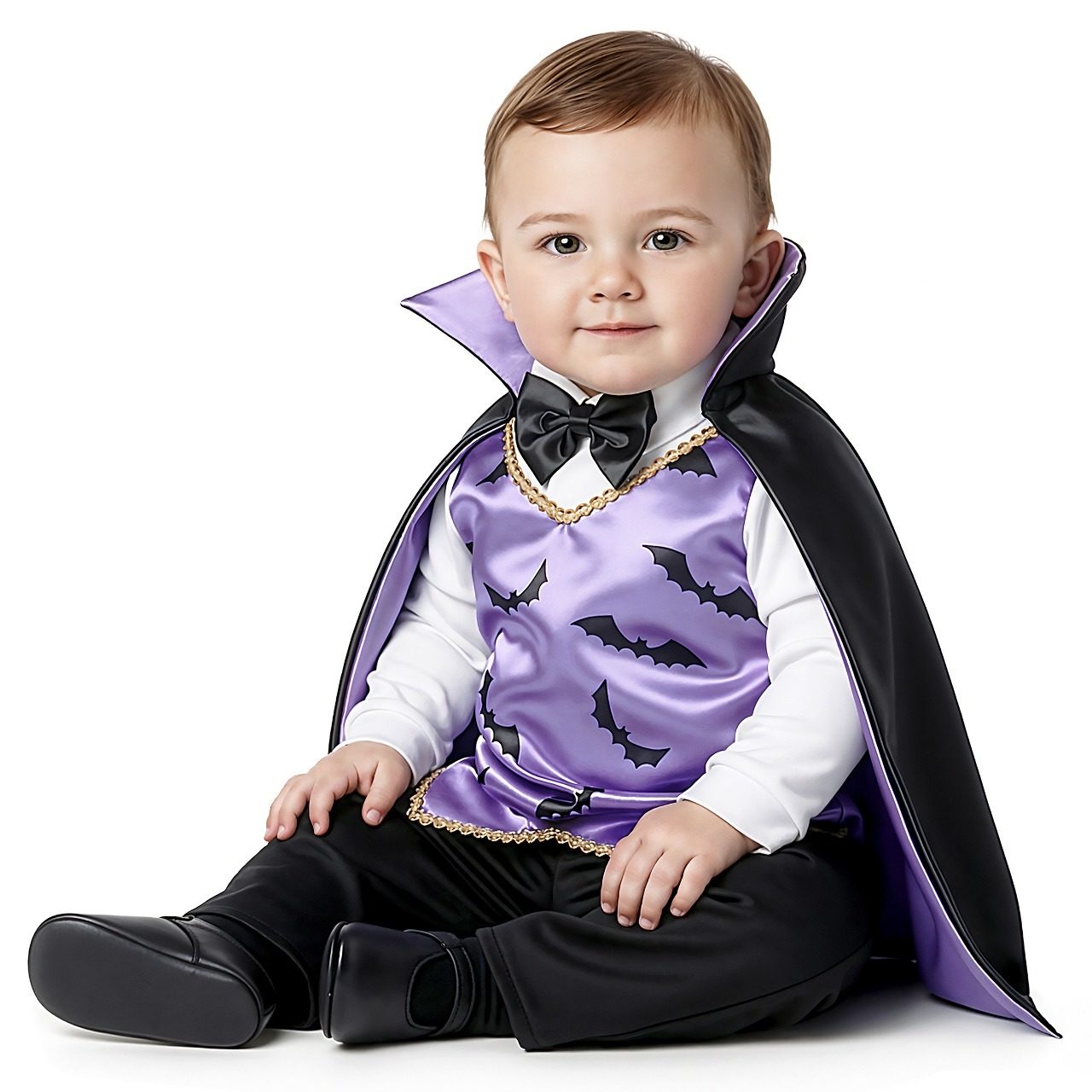 Lila Vampir Kostüm für Babys