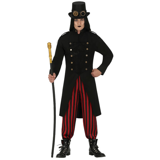 Steampunk Vampir Kostüm für Herren