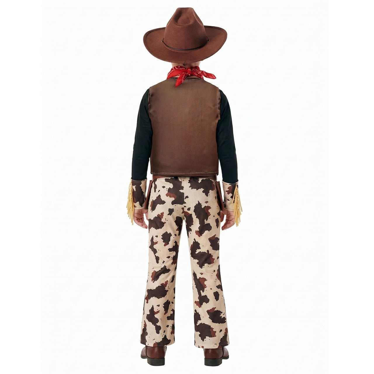 Braunes Cowboy-Western-Kostüm für Kinder