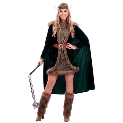 Wikingerin Deluxe  Kostüm für Damen