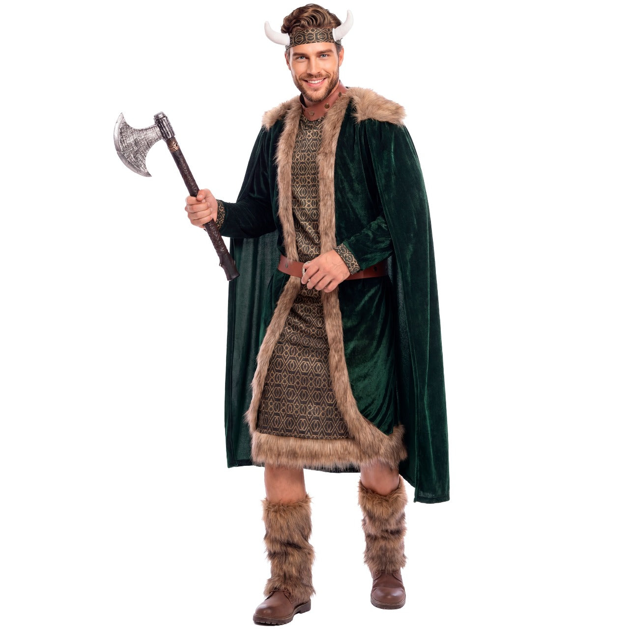 Wikinger Deluxe Kostüm für Herren