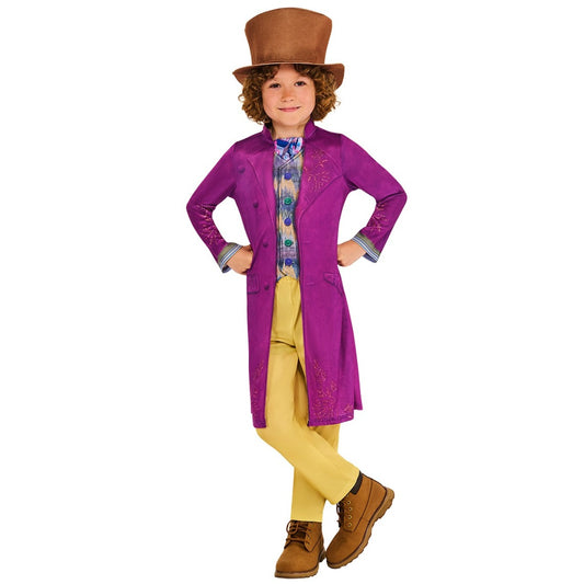 Willy Wonka™ Deluxe Kostüm für Kinder