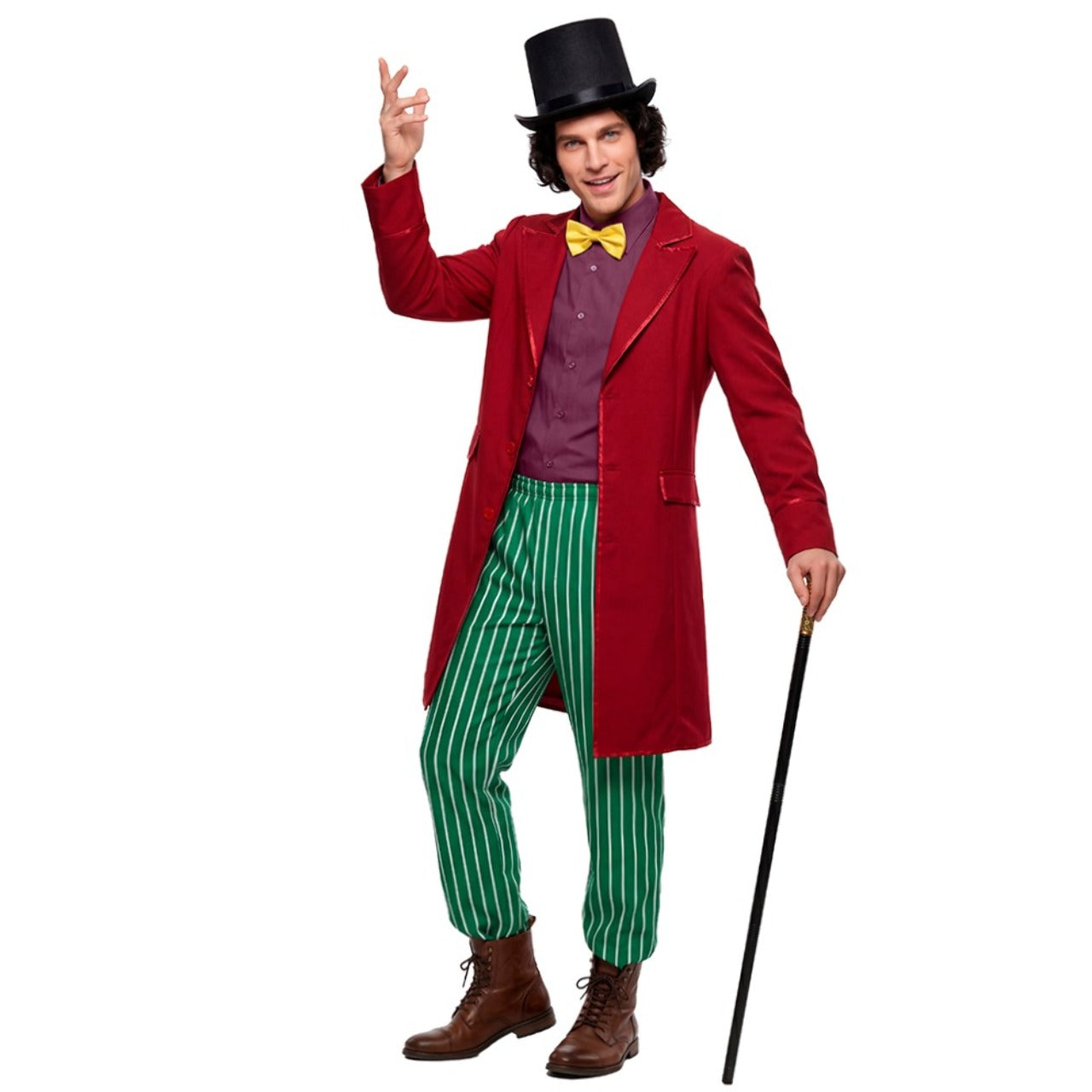 Willy Wonka Fliege Kostüm für Herren