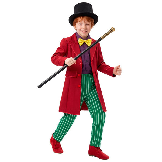 Willy Wonka Fliege Kostüm für Jungen