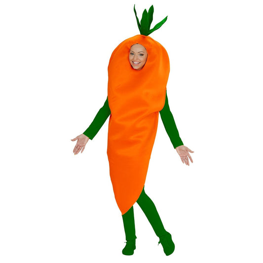 Orangen Karottenkostüm für Erwachsene