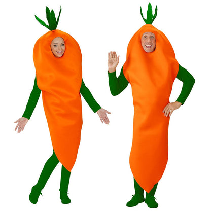 Orangen Karottenkostüm für Erwachsene