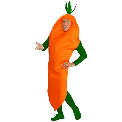 Orangen Karottenkostüm für Erwachsene
