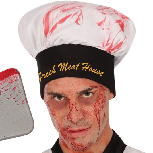Zombie-Koch Kostüm für Herren