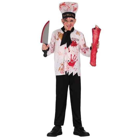 Zombie-Koch Kostüm für Jungen