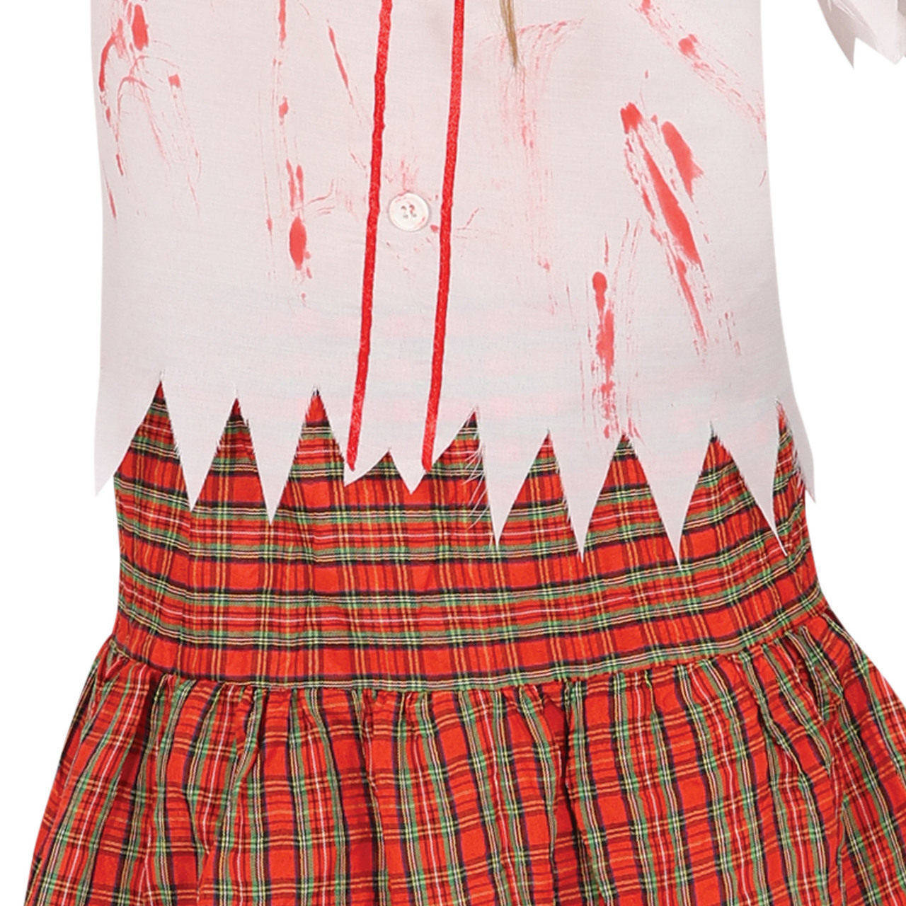 Zombie-Schulmädchen Kostüm für Mädchen