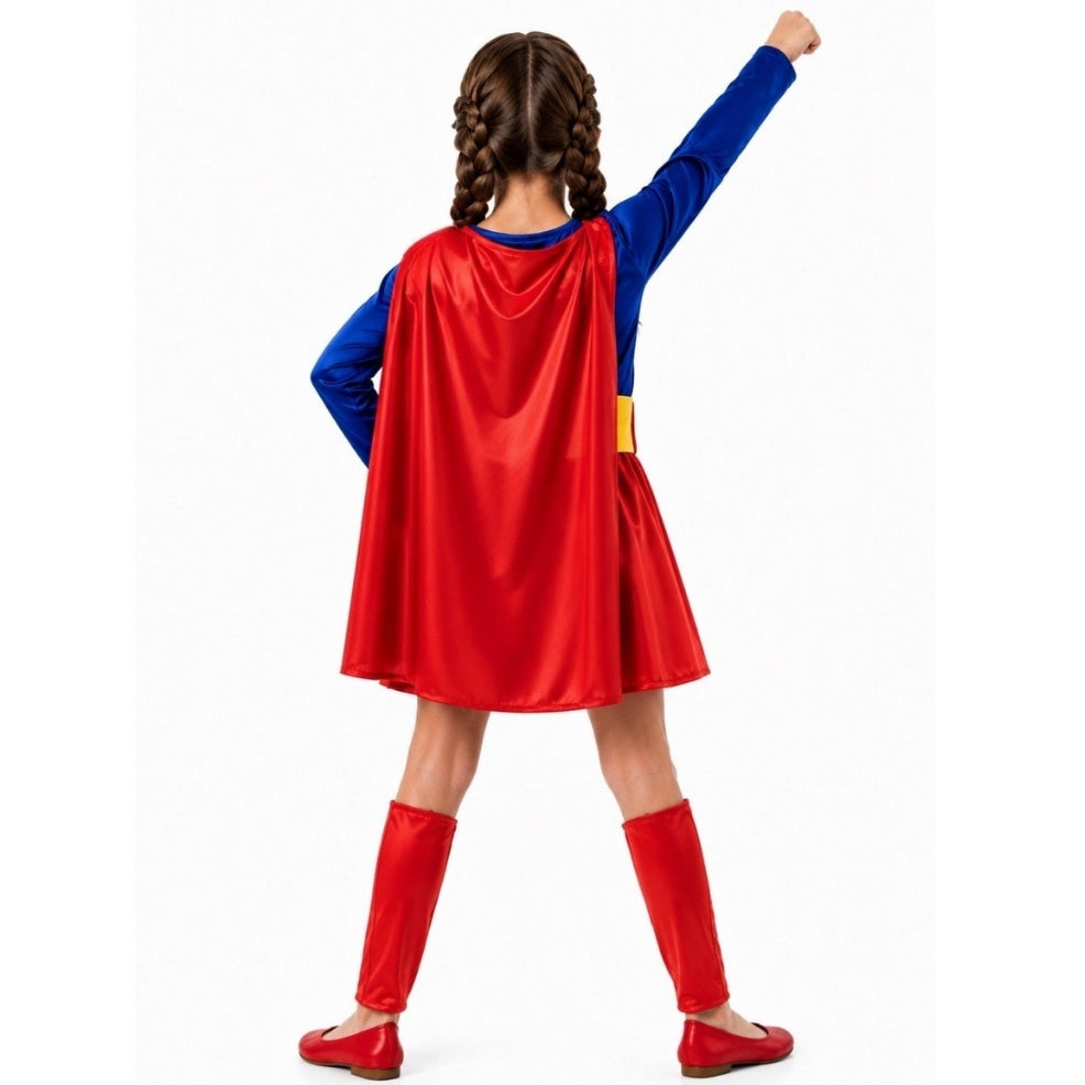 Supergirl Umhang Kostüm für Mädchen