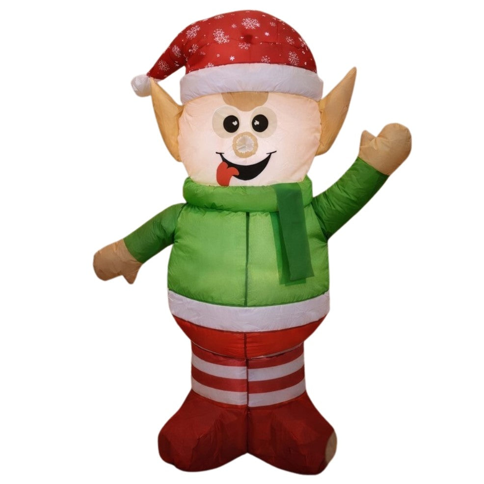 Aufblasbarer Weihnachtself
