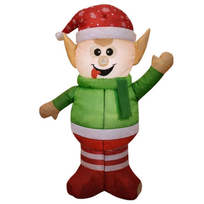 Aufblasbarer Weihnachtself
