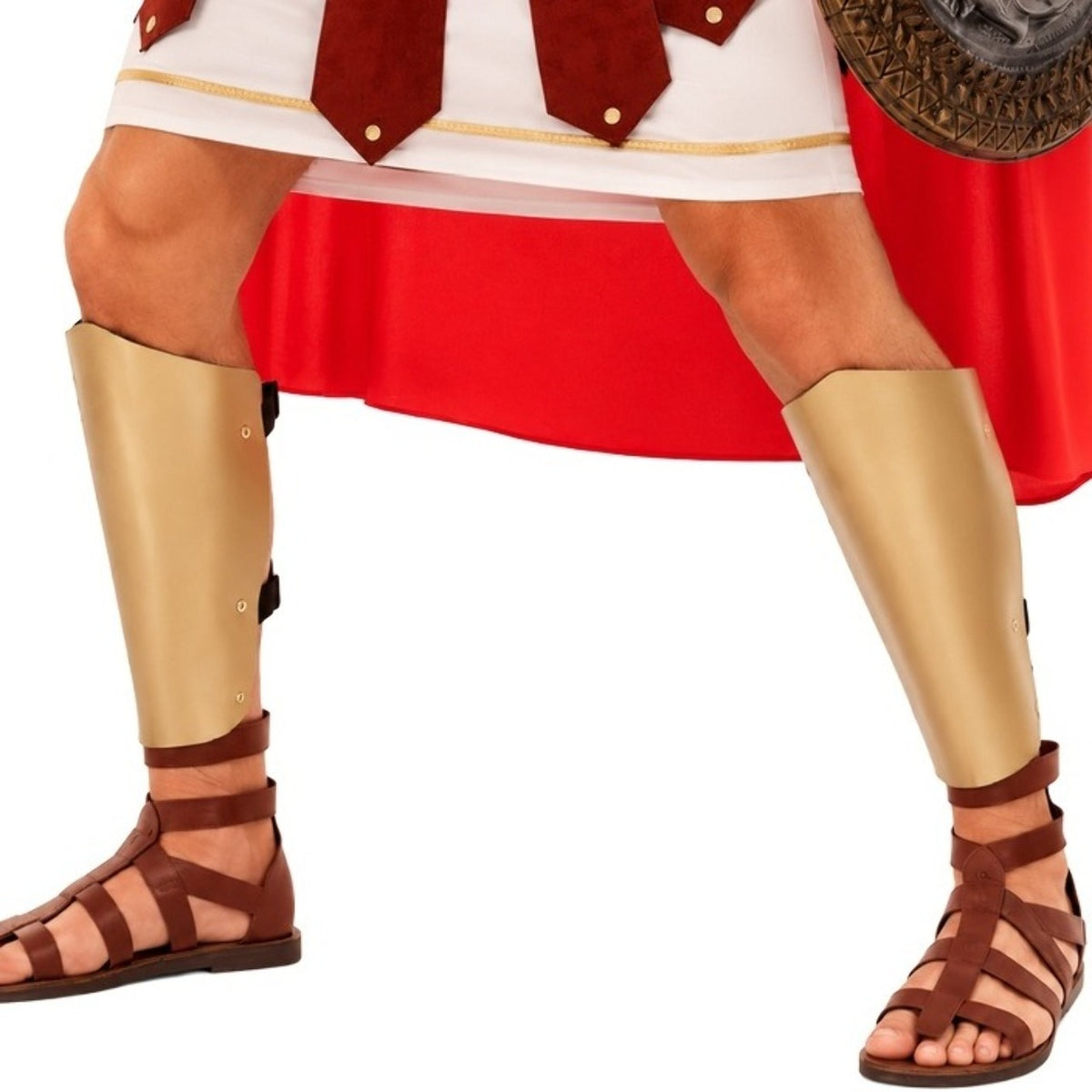 Goldene Gladiator-Schienbeinschoner