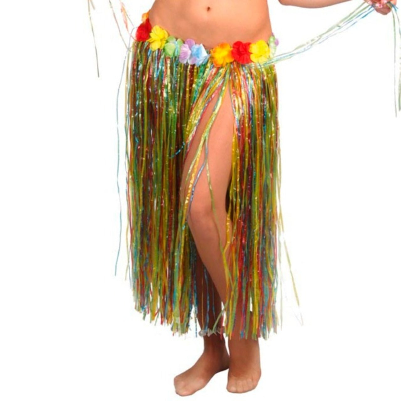 Hawaiianer Mehrfarbiger Langer Rock