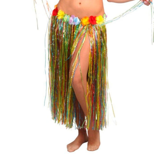 Hawaiianer Mehrfarbiger Langer Rock
