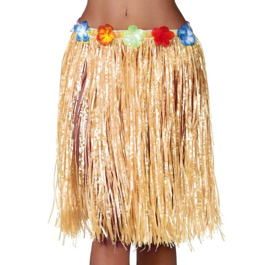 Hawaiianer Strohrock kurz