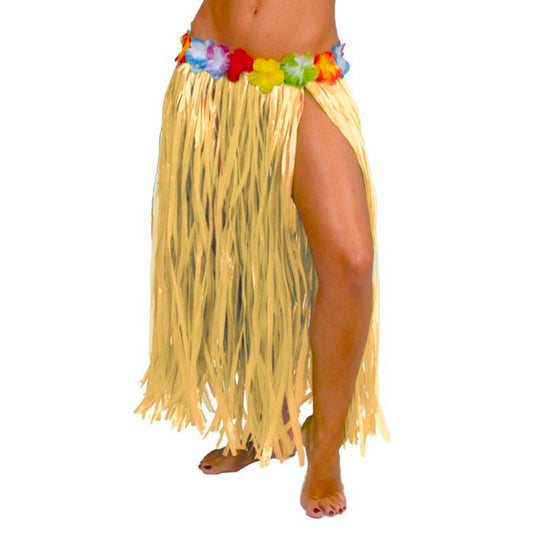 Hawaiianer Strohrock Lang
