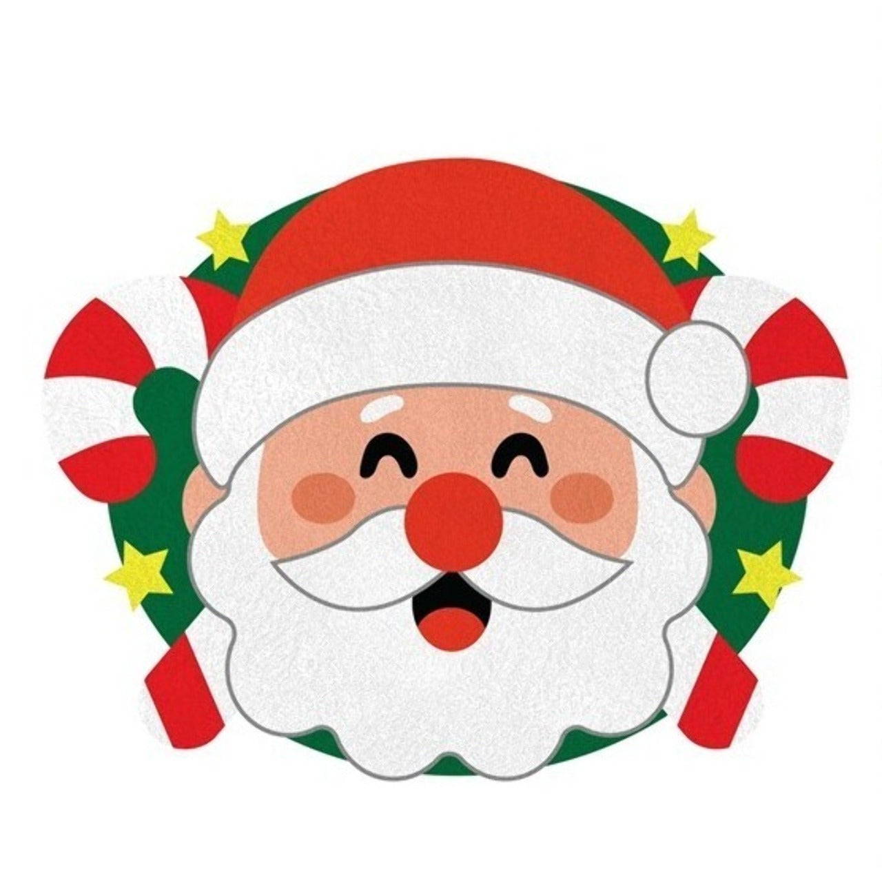 Weihnachtsmann-Fußmatte