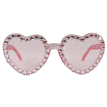 Glitzer-Herz-Brille