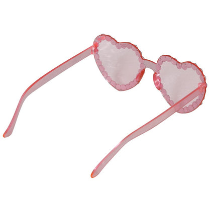 Glitzer-Herz-Brille