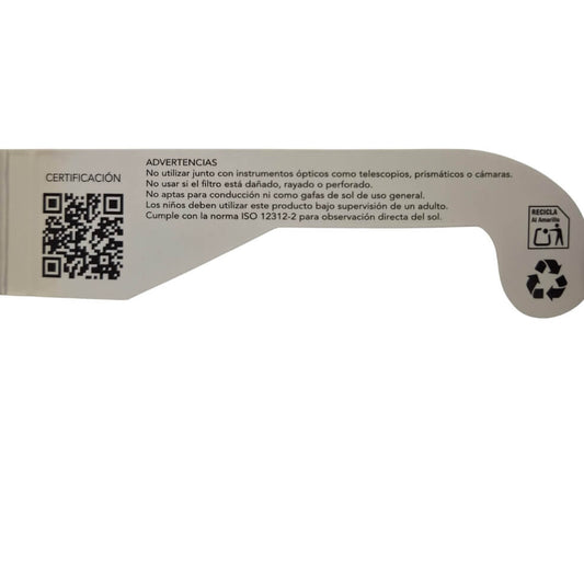 Zertifizierte Sonnenfinsternisbrille