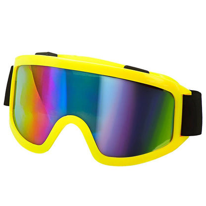 Gelbe Skibrille