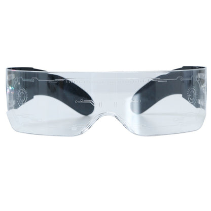 Futuristische LED-Lichtbrillen