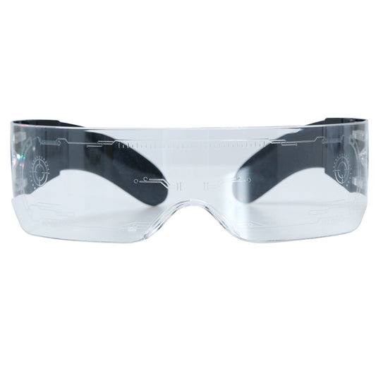 Futuristische LED-Lichtbrillen