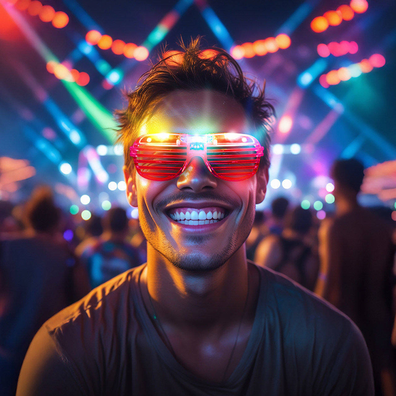 LED-Lichtbrillen (verschiedene Farben)