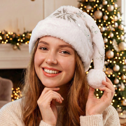 Weihnachtsmütze Schneeflocken
